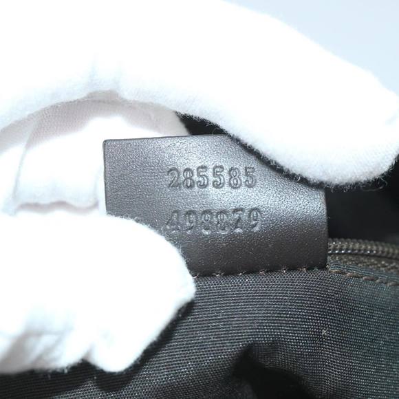 GUCCI GG Canvas Tote Bag Brown 285585 Auth bs9255 - Picture 12 of 16